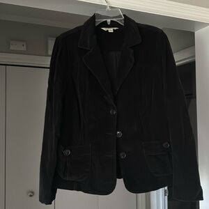 Black corduroy blazer